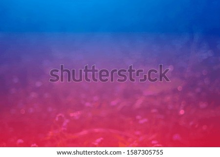 Abstract background The distribution of white bokeh on a reddish orange background. Trend color 2020