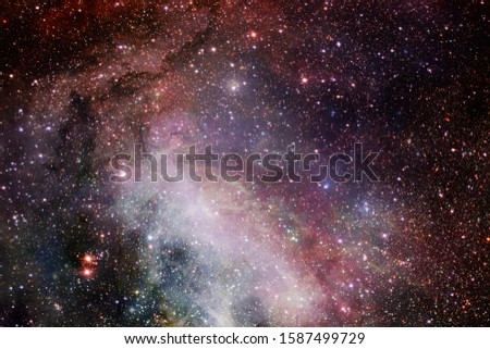 Galaxy in outer space. Beautiful science fiction wallpaper. Elements of this image furnished by NASA