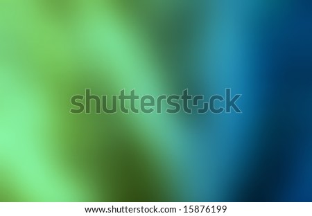 Green and blue abstract background