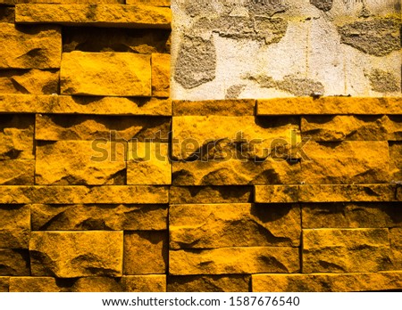 Modern brick wall texture background. vintage wallpaper