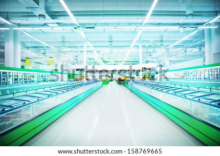 Supermarket Royalty-Free Stock Photo #158769665