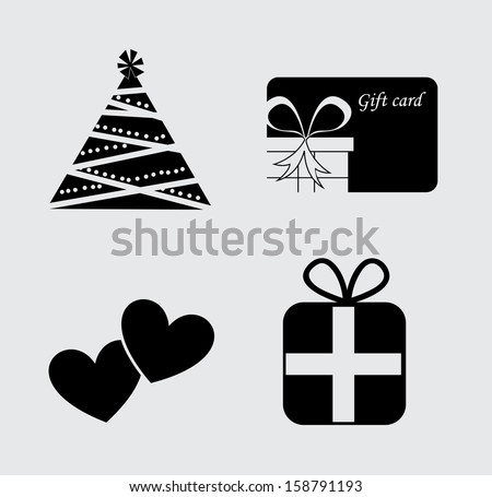 christmas icons over white  background vector illustration 