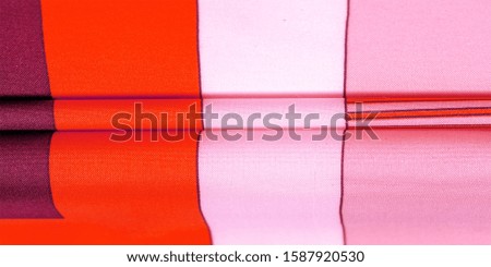 Texture, background, pattern, brown silk fabric, geometric lines, a pattern of tribal straight lines of different shades, geometric pattern, set for your projects, red and white