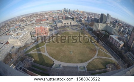 Downtown Kansas City Missouri Skyline
