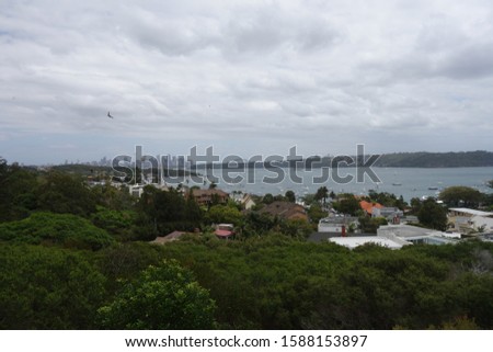 Panorama view shot at Gap Park in Sydney, Australia shot on December 27th.