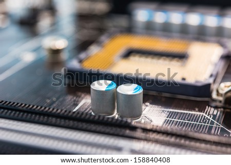 Computer capacitors