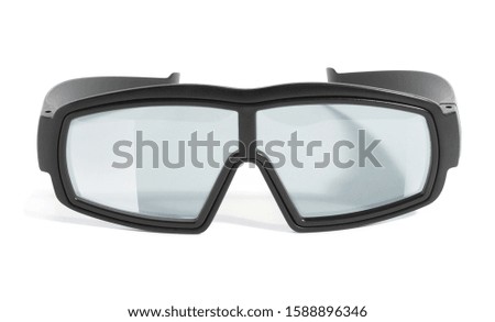 3d Glasses isolated on white