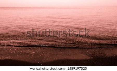 Dark waves of the magical sea. Nature, background, texture, patterns. Photographic material for modern design