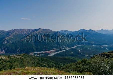 Mount Healy Alaska Landscape Photography, Denali National Park, Pacific North West Mountains