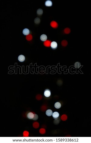 Red, white bokeh photo ideal as a background