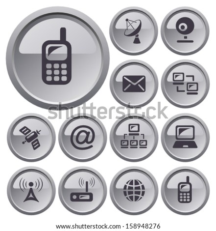Communication button set