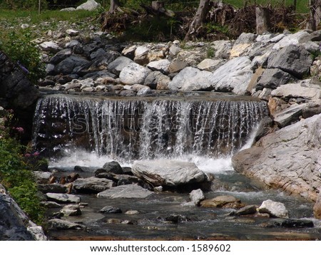 Swiss flowing waters