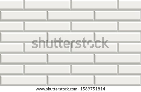 white brick wall background interior room.
