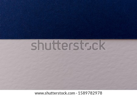 Colored paper texture background. Place for text. Two tones. Background for presentation.