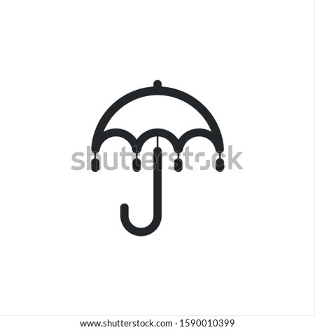 umbrella vector logo template download