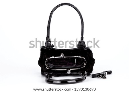 fashion bag on a white background isolated 