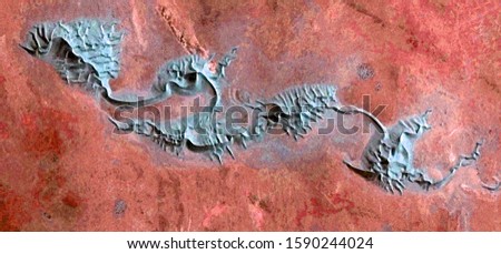petrified feelings, abstract photography of the deserts of Africa from the air. aerial view of desert landscapes, Genre: Abstract Naturalism, from the abstract to the figurative,contemporary photo art