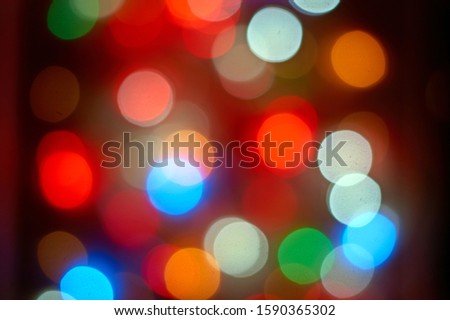 colorful bokeh photo ideal as a background.