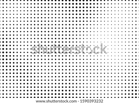 Dots Background. Modern Pattern. Gradient Overlay. Distressed Texture. Vector illustration