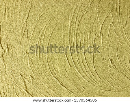 Decorative yellow cement wall background