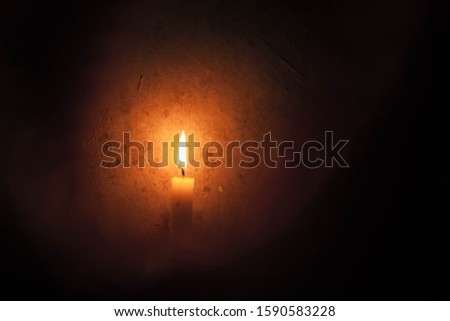 Candles and lighting used in various events are in the dark, which gives a feeling of peace.
