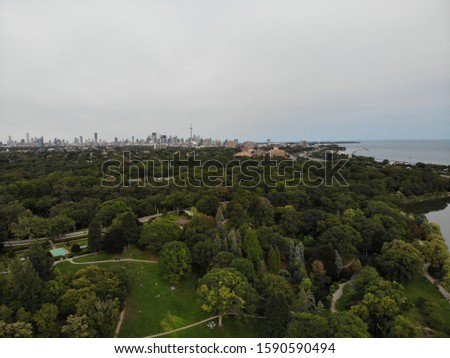 Aerial Shots High Park Toronto