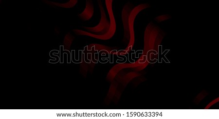 Dark Pink, Red vector backdrop with curves. Colorful illustration in abstract style with bent lines. Pattern for commercials, ads.