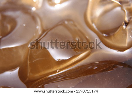 the texture of fresh iced tea you can use as a pattern, background, business photo concept and others