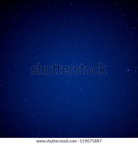 Stars on sky at night