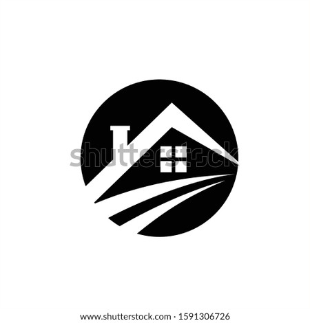 Real estate logo design. modern and elegant style design. bussines logo design template