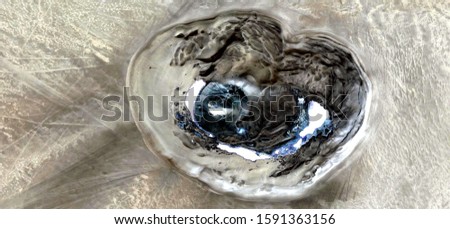 fossil embryo, abstract photography of the deserts of Africa from the air. aerial view of desert landscapes, Genre: Abstract Naturalism, from the abstract to the figurative, contemporary photo art