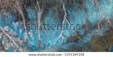 the plastic will take root, abstract photography of the deserts of Africa from the air. aerial view of desert landscapes, Genre: Abstract Naturalism, from the abstract to the figurative, 