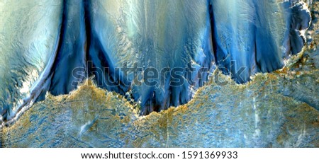 cold Fire, abstract photography of the deserts of Africa from the air. aerial view of desert landscapes, Genre: Abstract Naturalism, from the abstract to the figurative, contemporary photo art