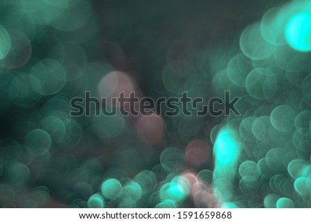Bokeh abstract light Aqua Menthe and Pink. beautiful background pattern for design.