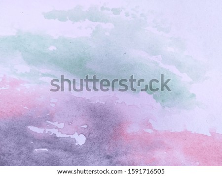 Abstract watercolor and artistic background