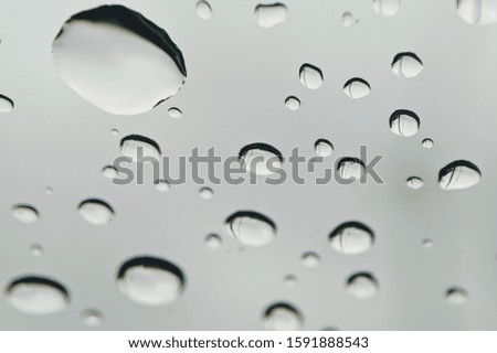 Drop of water with clear space for background