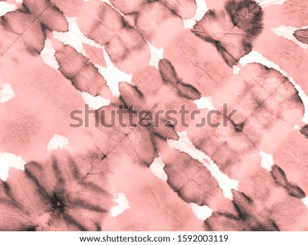 Abstract Dyed Texture. Watercolor Geometric Paint. Pink Black Light Artistic Brush Handdrawn Fabric. Creative Pattern Banner. Gray Batik Print. Artistic Brush