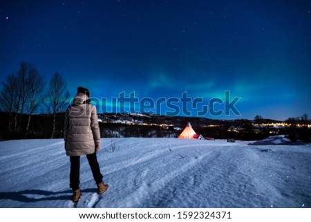 Hunting the aurora in Senja at the Aurora Borealis Observatory