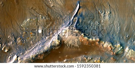 Everest formation, abstract photography of the deserts of Africa from the air. aerial view of desert landscapes, Genre: Abstract Naturalism, from the abstract to the figurative, contemporary photo art