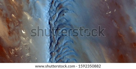 the moonlight border, abstract photography of the deserts of Africa from the air. aerial view of desert landscapes, Genre: Abstract Naturalism, from the abstract to the figurative, contemporary photo