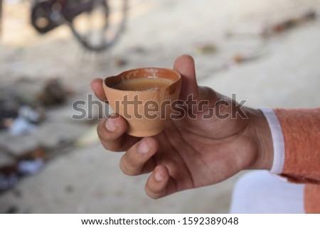 mud cup tea in north east india