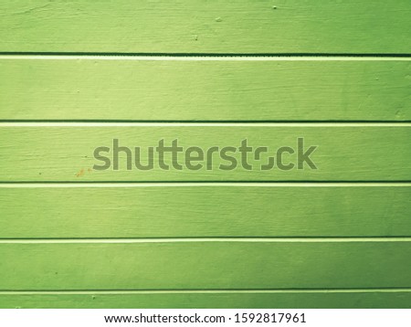 Green wooden plank texture for decoration background. wallpaper for design
