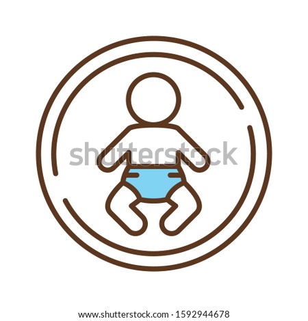 Orthopedic mattress for baby color line icon. Designed to support the joints, back and overall body. Pictogram for web page, mobile app, promo. UI UX GUI design element. Editable stroke.