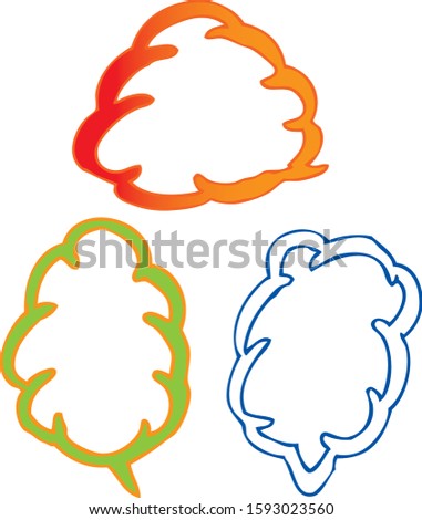 illustration of colorful speech bubbles