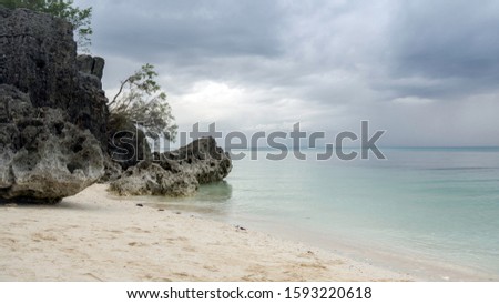 Paradise beach (Sandira beach), Bantayan island, North Cebu, Philippines