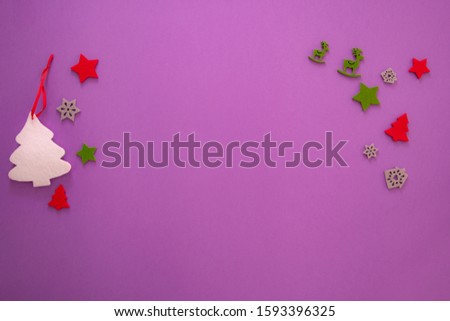 Christmas background for greeting card