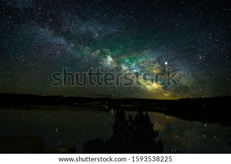 Milky Way Galaxy Wyoming summers 