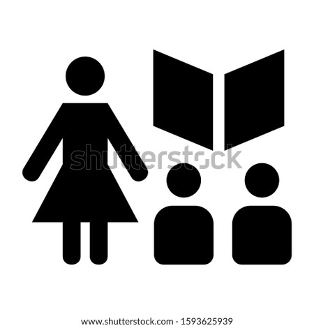 learning icon isolated sign symbol vector illustration - high quality black style vector icons
