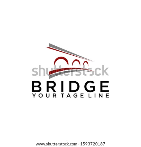 Bridge Logo, Construction Logo, Building logo
