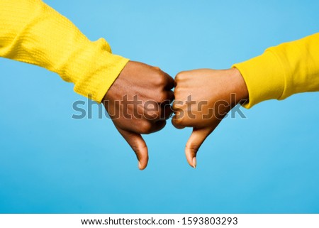 Young couple holding hands together family communication